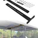 Soundbar Mounting T-Bracket, Universal Compatible with SE18, SE26, SEB26, SEDS32 Soundbars for Golf Cart, T-Shaped Speaker Mounting Bracket, Sound System Mount, Golf Car Roof Interior Sound Bar Holder