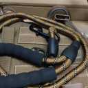 Heavy Duty Tactical Dog Harness for Large Dogs, No Pull Adjustable Pet Harness Reflective Service Training Easy Control Pet Vest Military K9 Working Dog Harnesses- Large, Brown