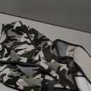 FUAMEY Dog Recovery Suit Male, Dogs Surgery Neuter Suits Puppy Spay Shirts for Female Protect Dog's Skin Anti Licking Abdominal Wounds Doggie Onesie Pet Bodysuit Alternative to Cone Grey Camouflage, XXL(Back:24.8-29.5in,WT:75+lbs))