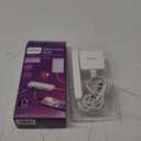 Philips Cable de extensin USB de 24 W, estacin de carga, para iPhone 11/Pro/Max/XS/XR/X/8, iPad Pro, Samsung Galaxy S10/S9/Plus, Google Pixel, USB-A, cable trenzado de 6 pies, DLK2506/27