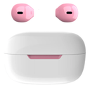 eleror Invisible Wireless Blue Tooth Earbuds Mini Earpiece Small Ear Buds Semi in-Ear Headphone Touch Control for Work, Home, Music, Audiobooks and Podcasts