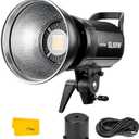 Godox SL-60W SL60W CRI95+Qa>90 5600300K Bowens Mount LED Video Light,433MHz Grouping System,Wirelessly Adjust Brightness,for Video Recording Wedding Outdoor Shooting,W/Reflector