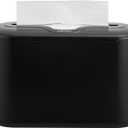 Countertop Paper Towel Holder, Commercial Paper Towel Dispenser, Multifold Trifold Z-Fold Paper Towel Holder, Napkin Holder Dispenser, Hand Towel Dispenser for Home Kitchen Restaurant (Ks-5857-black)