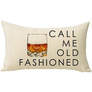 Call Me Old Fashioned Funny Quote Saying Lumbar Rectangle Throw Pillow Cover, Red Christmas Sign Winter Holiday Farmhouse Decor Cushion Case Decorative for Sofa Couch 12"x20" Inch Cotton Linen Call Me Old Fashioned Funny Quote Saying Lumbar Rectangle Throw Pillow Cover, Red Christmas Sign Winter Holiday Farmhouse Decor Cushion Case Decorative for Sofa Couch 12"x20" Inch Cotton Linen