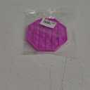 Pink Glow in the Dark Pop it Fidget Toy - Octagon Shaped Bubble Popper