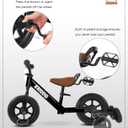 KRIDDO 2-in-1 Kids Tricycle and Toddler Balance Bike 2 Year Old, Detachable Pedals and Stowable Training Wheels, DIY Plate, Riding Trikes Toy for Ages 18 Months to 3 Years