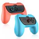 Lyvix Hand Grips for Nintendo Switch 2 Joy-Con, 2-Pack Wear-Resistant Handheld Grip, Compatible with NS2/NS/OLED Joy-Con, Anti-slip