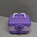 54 Pcs Kids Makeup Kit for Girls, Princess Real Washable Pretend Play Cosmetic Set Toys with Mirror, Birthday Gifts for 3 4 5 6 7 8 9 10 Years Old Girls Kids (Purple)