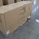 Horizon 72" Double Bathroom Vanity with White Cabinet and Engineered Carrara Top