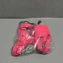 BARKBAY No Pull Dog Harness Large Reflective Dog Harness with Front Clip and Easy Control Handle for Walking Training Running with ID tag Pocket(Pink, L)