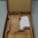 Summidate Large Wooden Piggy Bank for Kids Adults, Alphabets Letter A-Z Piggy Bank for Boys Girls, Coins Bills Change Bank Box Personalized Initial Name Kids Money Bank for Birthday Present and Decor