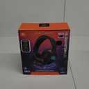 JBL Quantum 400 - USB Over-Ear Gaming Headset with Game-Chat Balance Dial, JBL QuantumSURROUND and DTS, Voice Focus Directional Flip-Up Mic and Memory Foam Ear Cushions (Black)