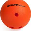 Champion Sports Foam Bowling Ball: Rhino Skin Soft - 1.5 Lb Bright Orange