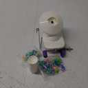 Yarn Ball Winder, Hand Operated Purple Ball Winders for Yarn, Yarn Winder with Easy Installation for Yarn Storage +20 PCS Knit Knitting Needles Point Protectors+100 PCS Stitch Knitting Needles