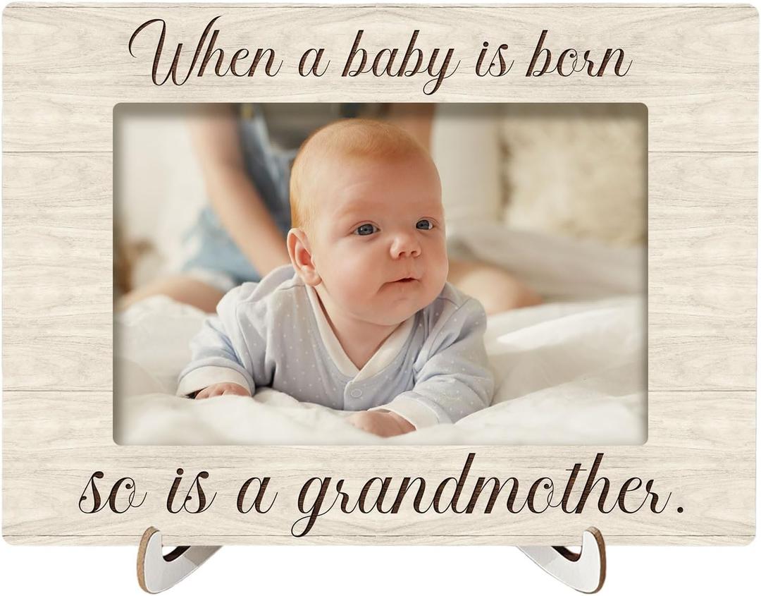 First Time Grandma Gifts - Baby Picture Frame, First Time Grandma Gifts Picture Frame 4x6