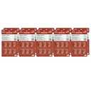 Amazon Basics 42-Pack Hearing Aid Size 312 Zinc-Air Batteries, 1.45 Volt, Brown Tab, 4-Year Shelf Life, Child-Safe Package (Use Scissors to Open)