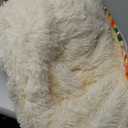 Llama Alpaca Wearable Hooded Blanket for Adults - Fluffy Super Soft Shaggy Faux Fur, Fuzzy Warm Cozy Plush Furry Fleece & Sherpa Hoodie Throw Cloak Wrap - Llama Gifts for Women Adults and Kids (Cream)