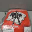 Morph Black Red Dragon Costume Kids Dragon Costume for Boys Jumpsuit Halloween Costumes for Kids S (4-6Y)