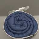 Ameritex Waterproof Dog Bed Cover Pet Blanket with Anti-Slip Back for Furniture Bed Couch Sofa (82x102 Inch (Pack of 1), Navyblue)