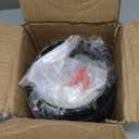 Create For Life Industrial Vintage Flush Mount Ceiling Light,Rustic Metal Cage Pendant Lighting Lamp Fixture for Hallway Stairway Kitchen Garage, E26, Black Painting Finish (1 pack black)