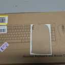 Wireless Keyboard and Mouse Combo, Full-Sized 2.4GHz Wireless Keyboard with Comfortable Palm Rest and Optical Wireless Mouse for Windows, Mac OS PC/Desktops/Computer/Laptops (Black)