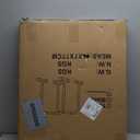 Handle Bar for Walking Pad Only, Compatible with Walking Pad 19.7'' Wide with Phone Holder, Adjustable Handrail Height (Max 43''), Non-Slip Feet, Easy to Assemble, Stable Design, Black