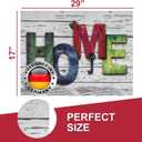 Floor Mat - for Indoor and Outdoor Use - Doormat - Non-Slip - Front Door Shoe Scraper - Size: 17x29