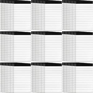 PerKoop 100 Pack Small Note Pads Refills 4 x 6 Inch Notepads Mini Lined Memo Pads with 30 Sheets in Each Notepads for Office College School Supplies