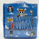 40Pcs Hot-blooded Anime Theme Party Decorations One Theme Birthday Plates and Napkins Supplies for Boy Cartoon Piece Birthday Party Decorations
