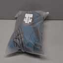 Queenmore Large Dog Coat,Dog Jacket for Extra Large Dogs with Harness Built in,Reflective Waterproof Dogs Jackets with Fleece Lining,Warm Snowsuit Pet Coats for Doberman,Labrador,Blue,XXL