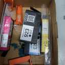 Kingjet 923 Ink Cartridges Combo Pack Without Chip Replacement for HP Ink 923 923XL 923e for OfficeJet 8120e 8122e 8124e Pro 8135e 8138e 8139e 8130e 8132e (4 Pack Black Cyan Yellow Magenta)