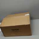 VEVOR Oval Vessel Sink, 16" x 13.4" Bathroom Vessel Sink Bowl Countertop, White Ceramic Bathroom Sinks Above Counter, Bowl Sink with Modern Style, Well-Packaged for Bathroom, Hotel, Toilet, RV