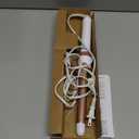 Conair Double Ceramic 3/4-Inch Curling Iron, -Inch Barrel Creates Tight Curls, Hair Curler for Use on Short, Medium, and Long Hair, White (White/Rose Gold)