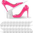 Shoe Slots Organizer 36 Pack - Shoe Organizer Space Saver 50%,Adjustable Thickening Shoe Stackers for a pair of Shoes,Shoe Storage Shoe Rack Holder for closet organization,organizador de zapatos,White