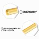 Brass Rods3/16" Dia 8" Length Brass Solid Round Rod for DIYCraftHardware10 pcs