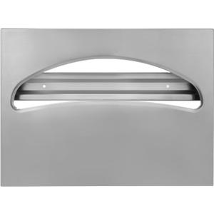 Stardrix Stainless Steel Toilet Seat Cover Dispenser, Wall Mount Single or 1/2 Fold Large Capacity Toilet Seat Covers Holder for Commercial and Residential, Brushed