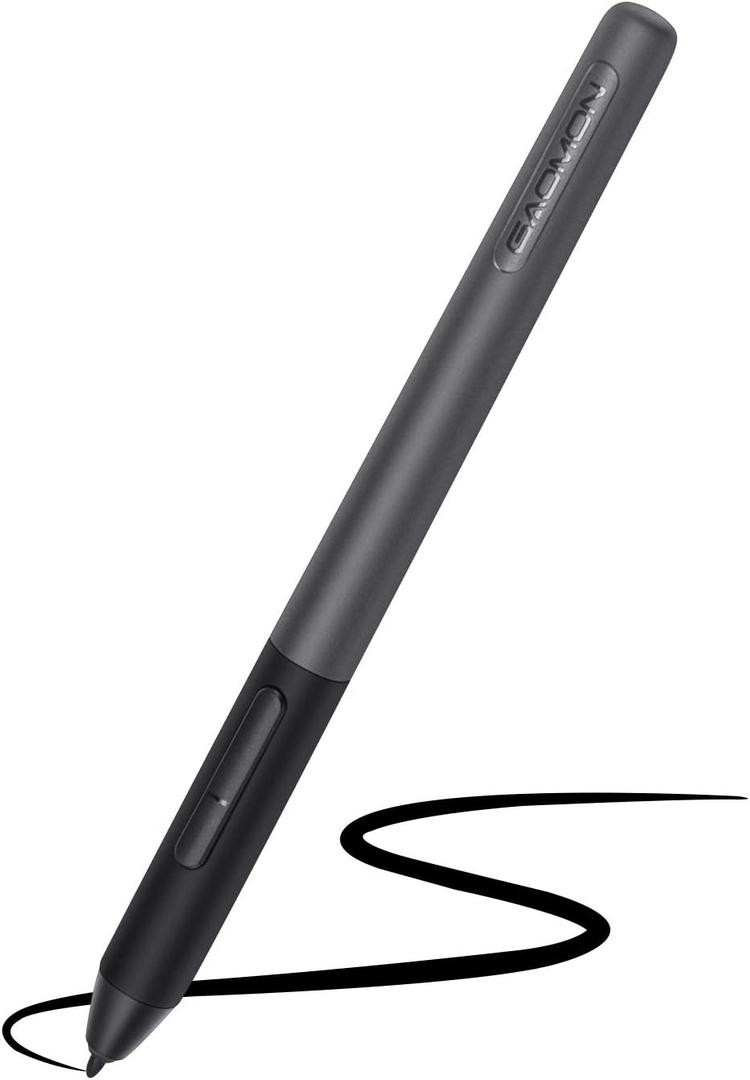 GAOMON ArtPaint AP50 Battery-Free Stylus with 8192 Levels Pen Pressure Only for PD1161/PD1561 /PD156 Pro Pen Display