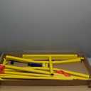 Football Goal Post, Adjustable Height Field Goal Post with Football, Sturdy Steel Tube Frame, Powder Coating Anti-Rust Craft, Easy to Assemble