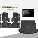 All Weather TPE Floor Mat Set for 2007-2011 Honda CRV