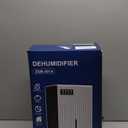 Dehumidifier for Home, 95 OZ Water Tank, (1000 sq.ft) Dehumidifiers for Bathroom Bedroom Basement RV with Drain Hose, Auto Shut Off White