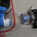 12V DC RV Fresh Water Pump Five Chamber Diaphragm 70PSI 7GPM Upflush to 10FT 250W Water Pump Self Priming Transfer Pump with Heavy Duty Pressure Switch for RV Marine Yacht Caravan Camper