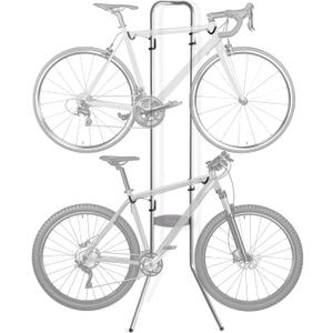 Delta Cycle Michelangelo 2 Bike Storage Rack - Gravity Fully Adjustable Bike Storage Garage For Road, MTB, and Hybrid Bicycles - Vertical Bike Rack Holds Up To 80 lbs