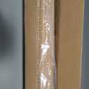 LazBlinds No-Drill Cordless Roman Shade - Light Filtering Natural Wood, Easy Install Bamboo Blind for Windows 28" W x 64" H, Malay Umber