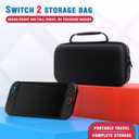 VGBUS Carrying Case for Nintendo Switch 2 2025,Protective Hard Portable Travel Carry Case Shell Pouch with Pockets for Switch 2 Accessories-Black
