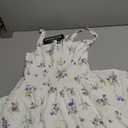 Scarlet Darkness Floral Printed Corset Dress Ruched Bust Cami Dress Flowy Sundress S
