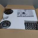 Doraimi Lighting 3 Pack Polyhedral Crystal Metal Pendant Ceiling Chandelier Wall Sconce Lamp Replacement Cover Shade Fixture Black Finish, 1.66" Fitter Size, 7.9" high*4.8" Diameter