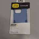 OtterBox iPhone 15 Pro (Only) Commuter Series Case - Crisp Denim (Blue), Slim & Tough, Pocket-Friendly, with Port Protection