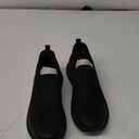Men's Hands-Free Slip On Walking Shoes Laceless Comfortable Tennis Sneakers (10.5, All Black)