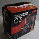 Portable Carpet and Upholstery Cleaner Machine -15Kpa Strong Suction for Rug, Couch, Car, Pet Stain, Furniture Cleaner for Home (Bright Black)