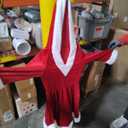 Women's Santa Claus Costume Mrs Christmas Fancy Dress with Belt Xmas Outfit